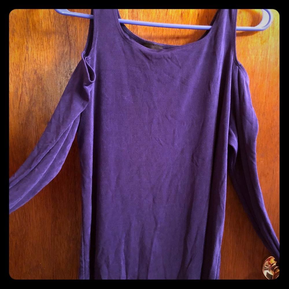 Cold shoulder top by Citiknits